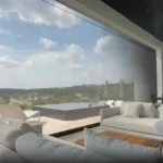 Outdoor Shades in Patio Seating Area