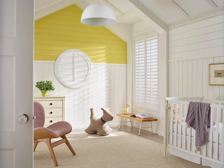 shutters HER SpecialtyShape Nursey Closed