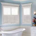 Elegant bathroom with Alta shutters