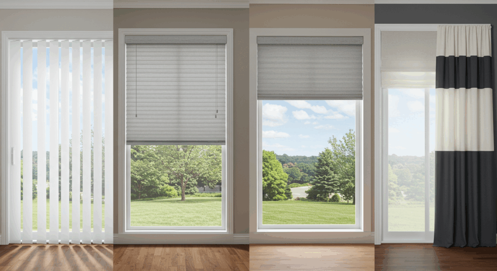 5 Window Treatment Ideas for Sliding Glass Doors in Rockville