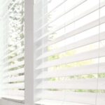 Graber Faux Wood Blinds Closeup