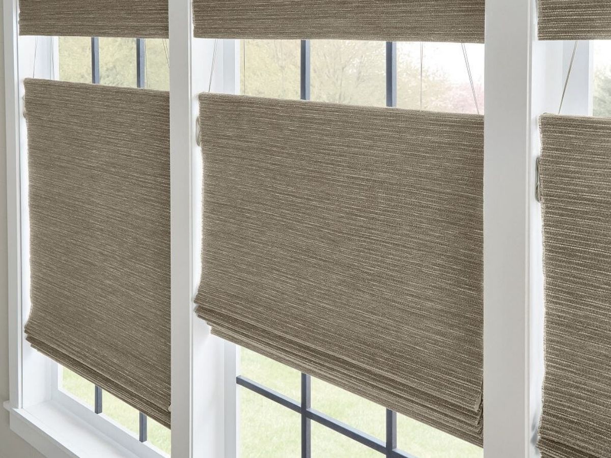 Graber Woven Wood Shades in Rockville, MD