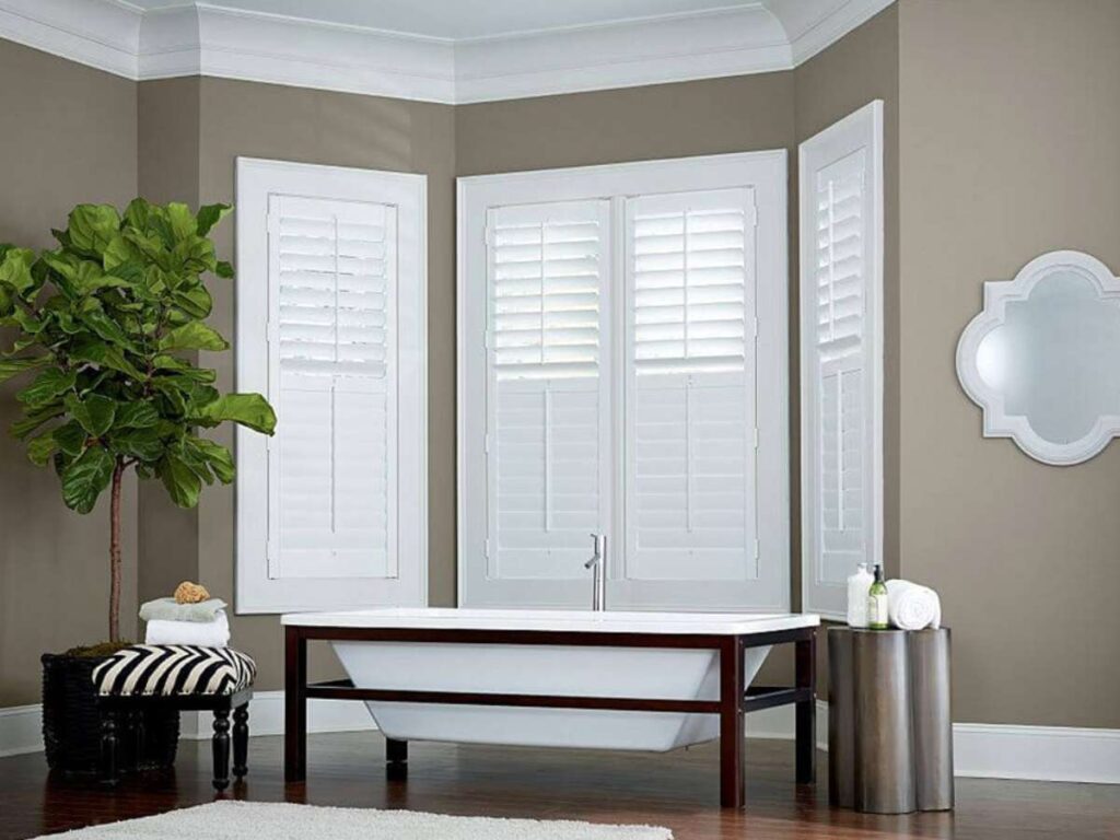 Composite shutters—sometimes called faux wood shutters—are engineered for durability.