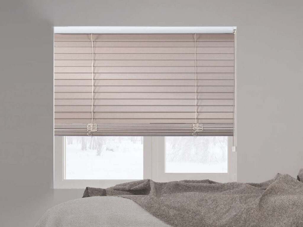 Norman Wood Blinds Bedroom