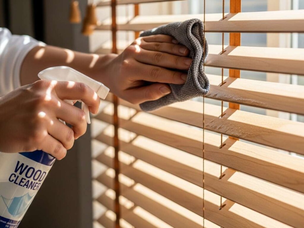 Applying Wood Cleaner