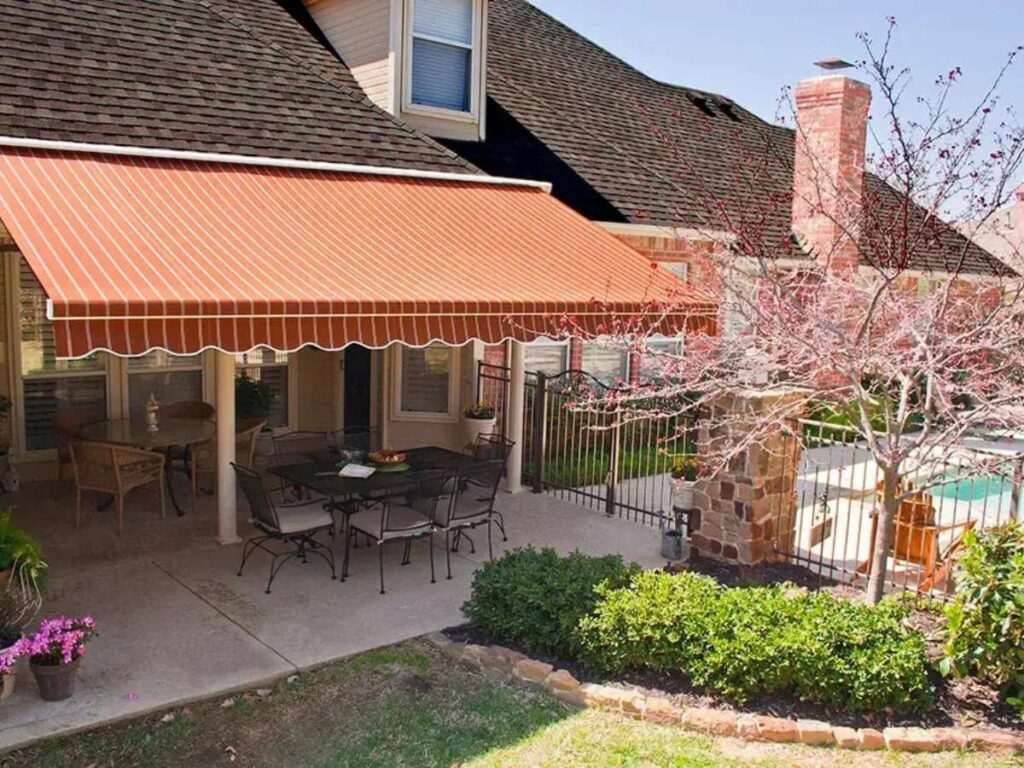 awnings in a home