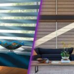 Zebra vs Roller Shades: A side-by-side comparison photo