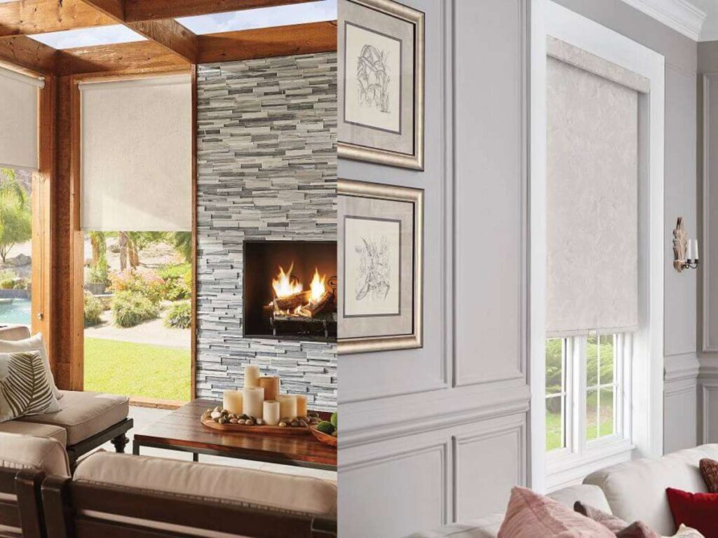 solar shades vs. roller shades