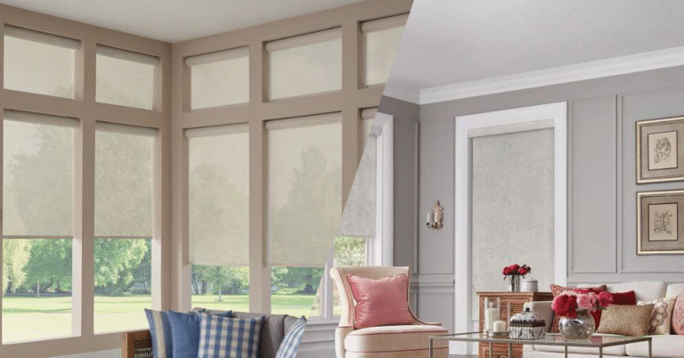 Solar Shades vs. Roller Shades in A Home