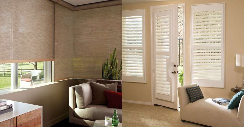 Traditional Window Coverings vs. White Wood Shutters